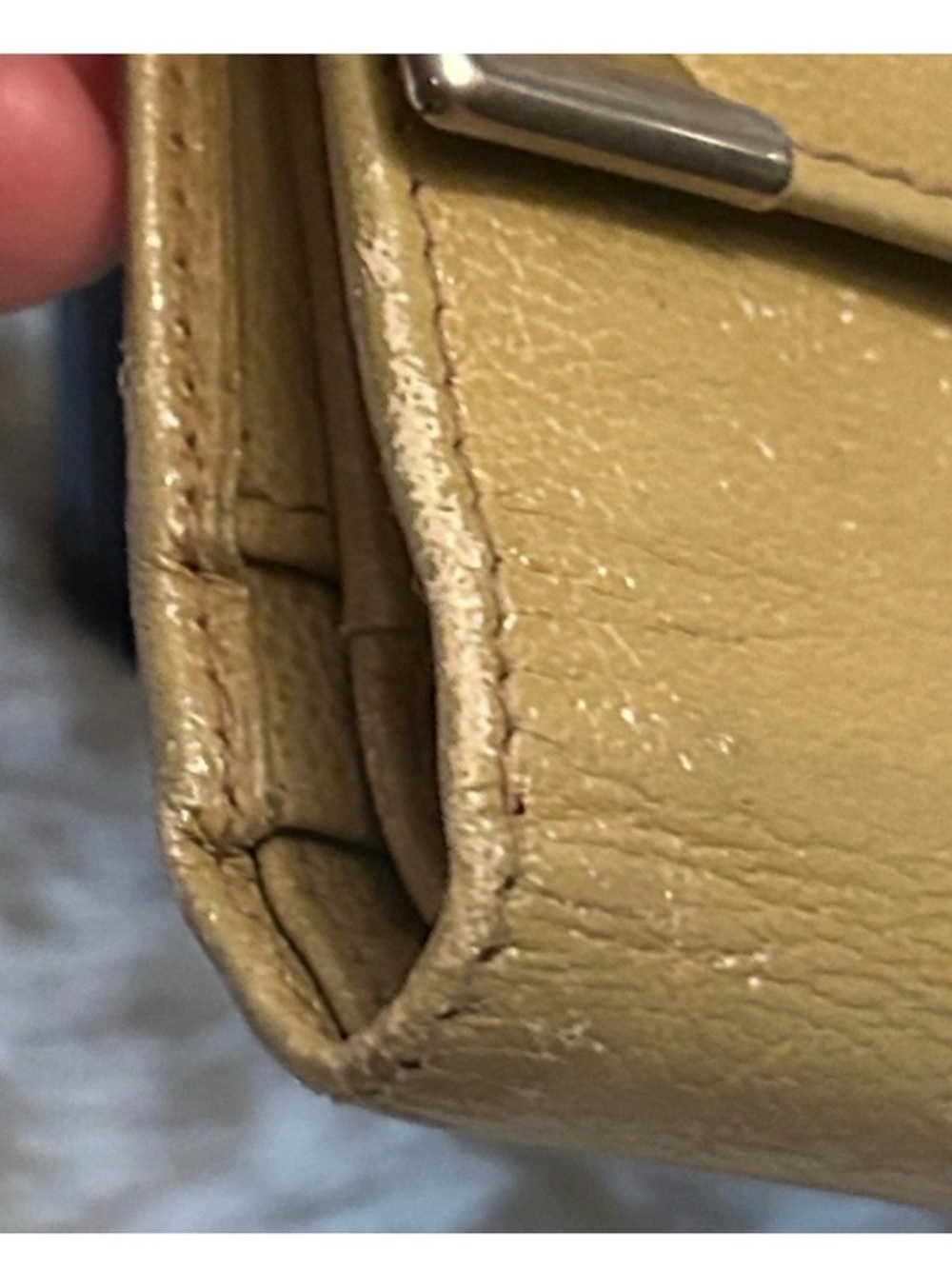 Yves Saint Laurent kiss 🔒 Leather Wallet with shopping bag - Picture 10 of 14